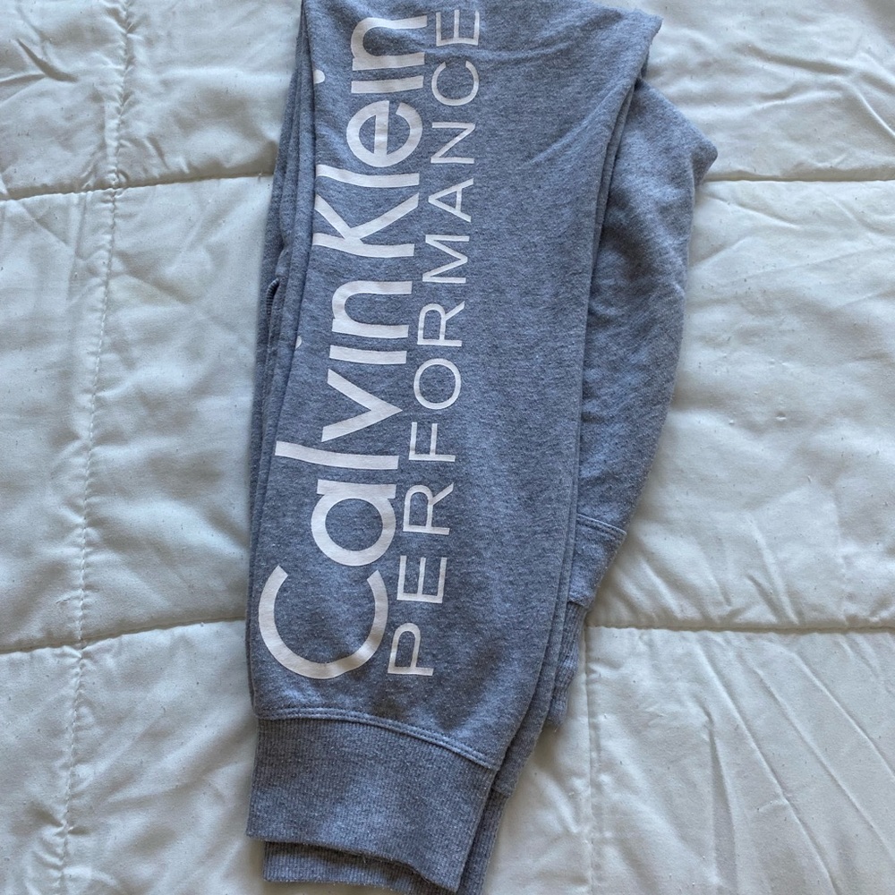 Size S Gray Calvin Klein Joggers
